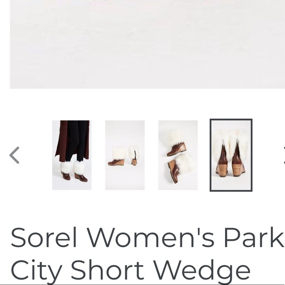 NWT Sorel Women’s Park City short wedge - Picture 6 of 8
